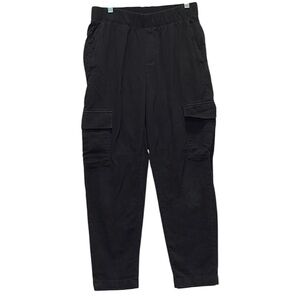 GAP - Women's Broken Twill Cargo Pants - Size small.  Color is black